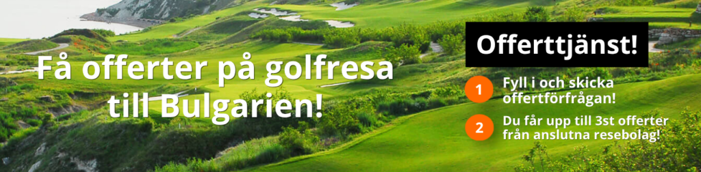 Golfresor Bulgarien